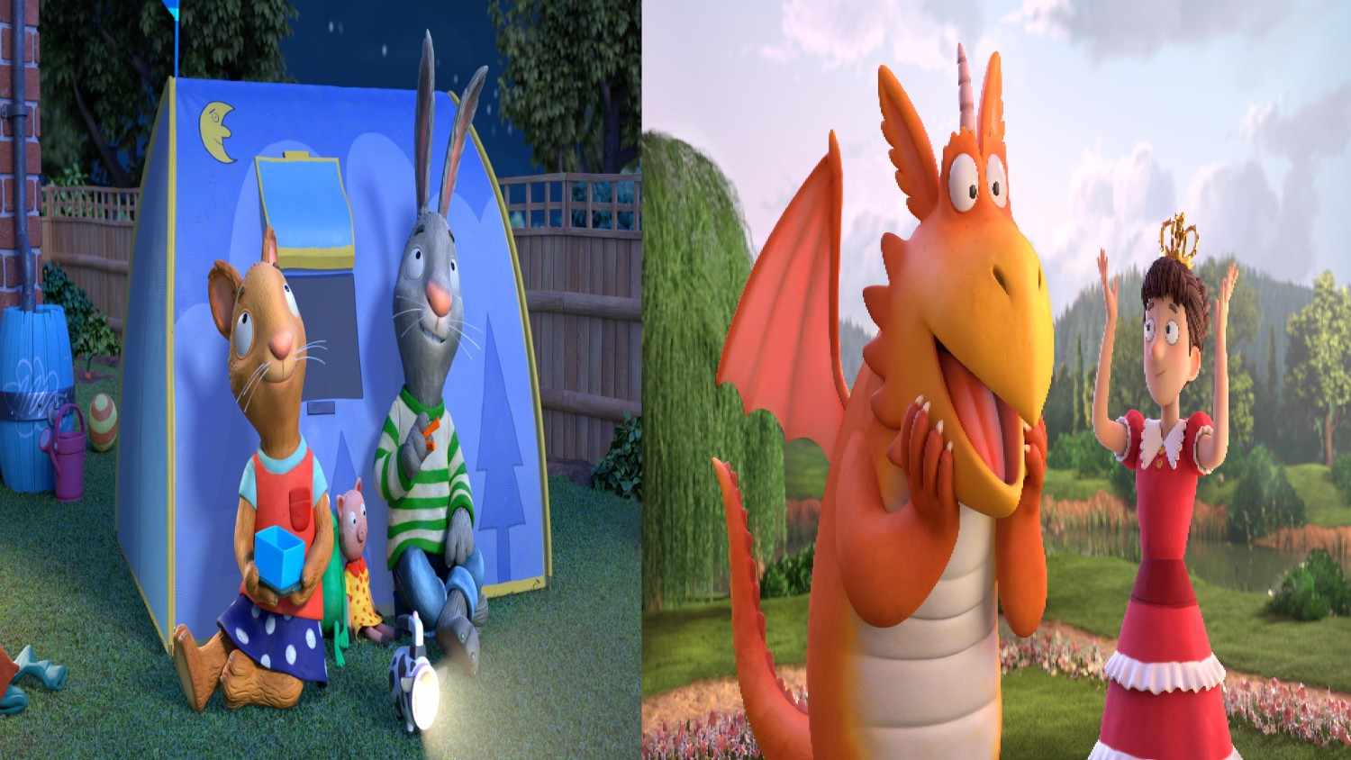Pip and Posy: Sandpit Friends & Zog - Double Bill